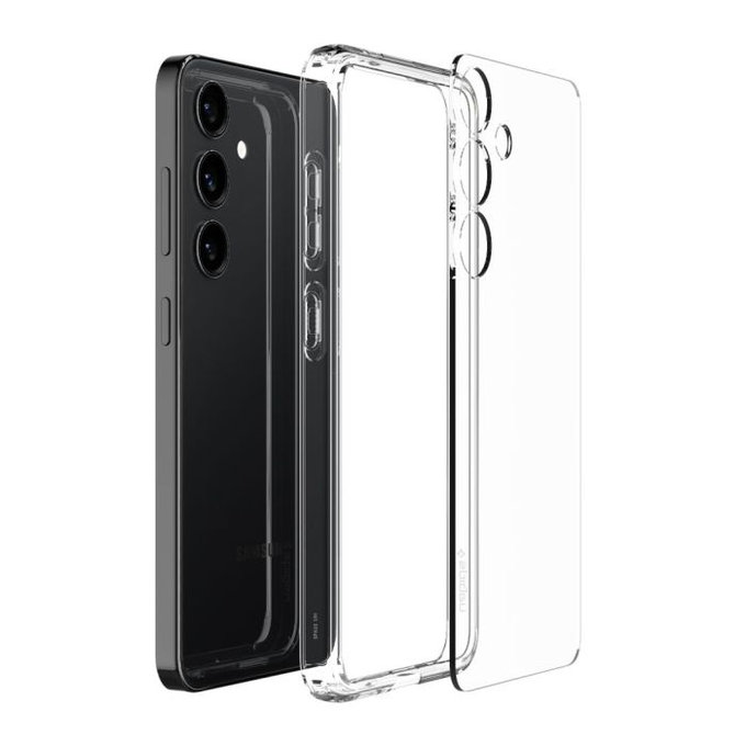 Custodia Ultra Hybrid per Samsung S24 Plus, Crystal Clear, Spigen