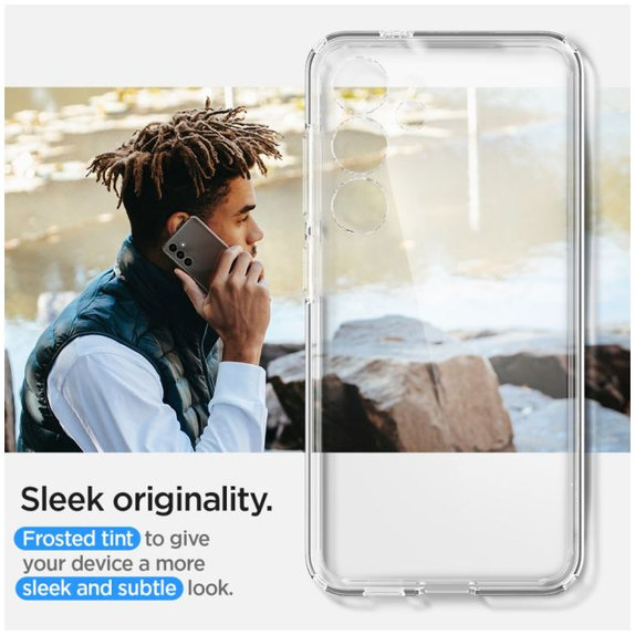 Custodia Ultra Hybrid per Samsung S24 Plus, Crystal Clear, Spigen