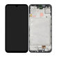 Schermo per Samsung A15 4G, A15 5G A156B, Black, Vetro touch con cornice