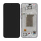 Schermo per Samsung A35 A356B, Awesome Lilac, Vetro touch con cornice