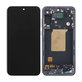 Schermo per Samsung A55 A556B, Awesome Iceblue, Vetro touch con cornice