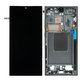 Schermo OLED per Samsung S24 Ultra S928B, Titanium Black, Vetro touch con cornice