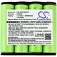 Batteria per AEG Electrolux Rapido ZB-seriess, AG406, Ni-MH, 2000mAh, 7.2V, HQ