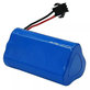 Batteria per Ecovacs CEN330, CR-seriess, ICR18650 3S1P, Li-Ion, 2600mAh, 11.1V