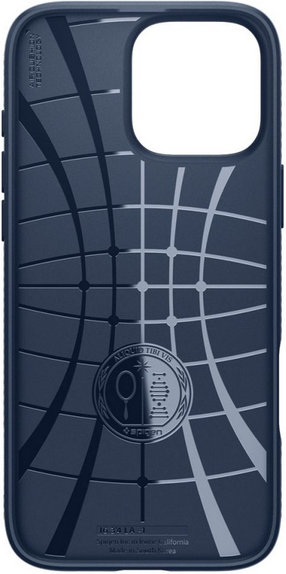 Custodia Liquid Air per iPhone 16 Pro Max, Navy Blue, Spigen