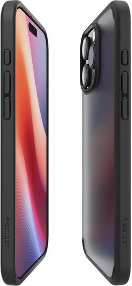 Custodia Ultra Hybrid per iPhone 16 Pro Max, Frost Black, Spigen