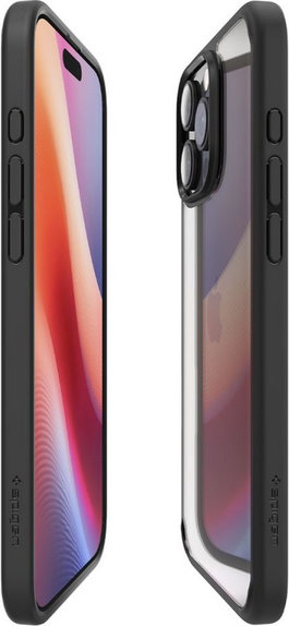 Custodia Ultra Hybrid per iPhone 16 Pro Max, Matte Black, Spigen
