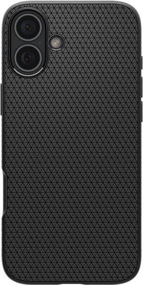 Custodia Liquid Air per iPhone 16 Plus, Matte Black, Spigen