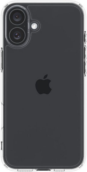 Custodia Ultra Hybrid per iPhone 16 Plus, Crystal Clear, Spigen