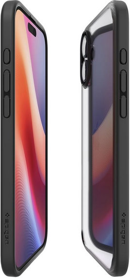 Custodia Ultra Hybrid per iPhone 16 Plus, Matte Black, Spigen