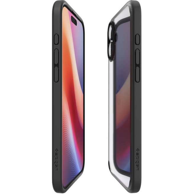 Custodia Ultra Hybrid per iPhone 16 Plus, Matte Black, Spigen