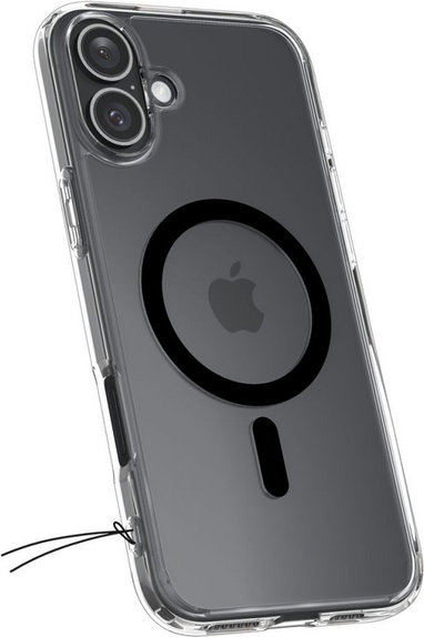 Custodia Ultra Hybrid con MagSafe per iPhone 16 Plus, Black, Spigen