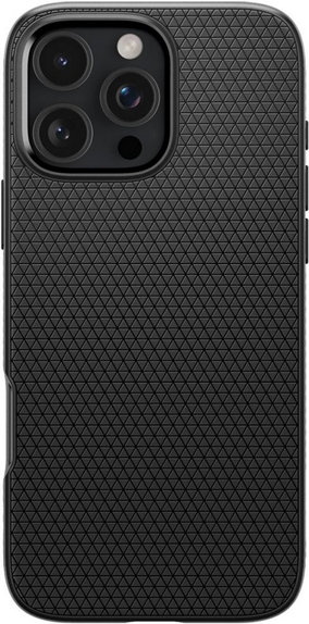 Custodia Liquid Air per iPhone 16 Pro, Matte Black, Spigen