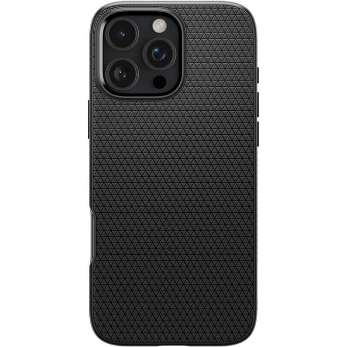 Custodia Liquid Air per iPhone 16 Pro, Matte Black, Spigen