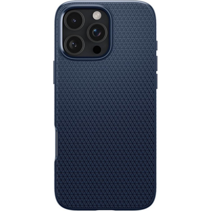 Custodia Liquid Air per iPhone 16 Pro, Navy Blue, Spigen