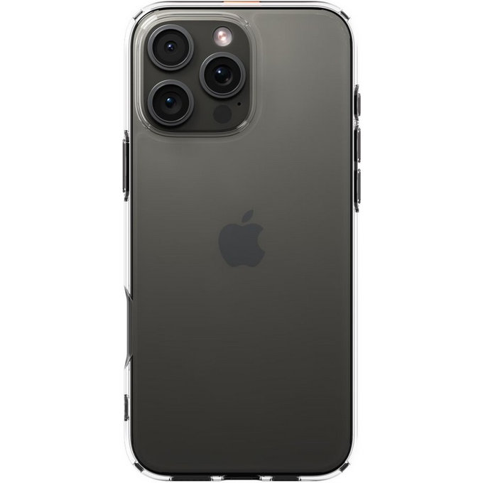 Custodia Ultra Hybrid per iPhone 16 Pro, Crystal Clear, Spigen