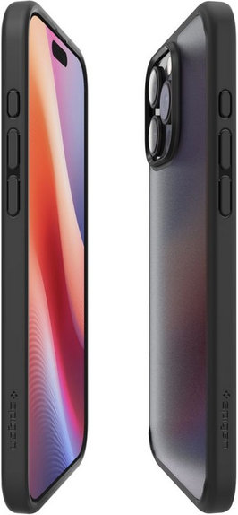 Custodia Ultra Hybrid per iPhone 16 Pro, Frost Black, Spigen