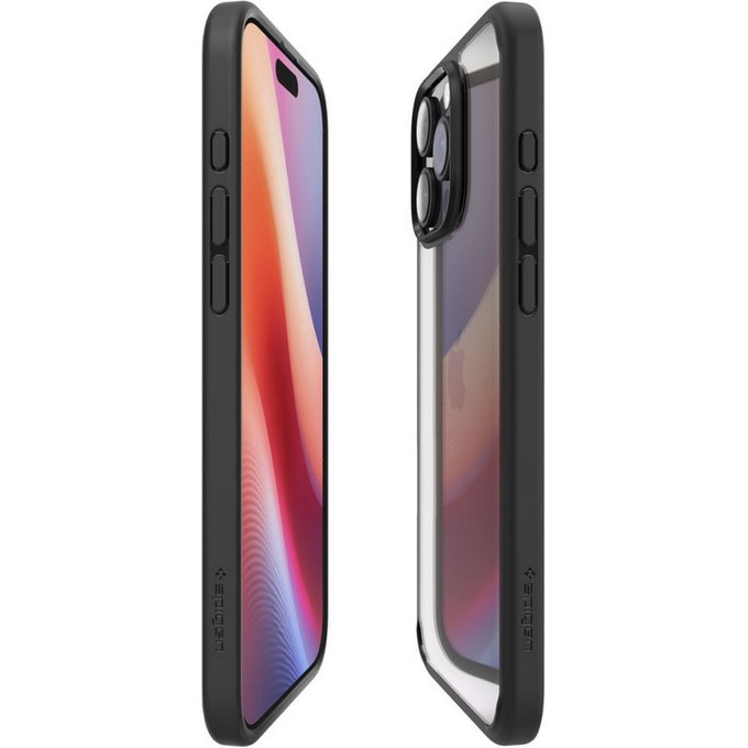 Custodia Ultra Hybrid per iPhone 16 Pro, Matte Black, Spigen