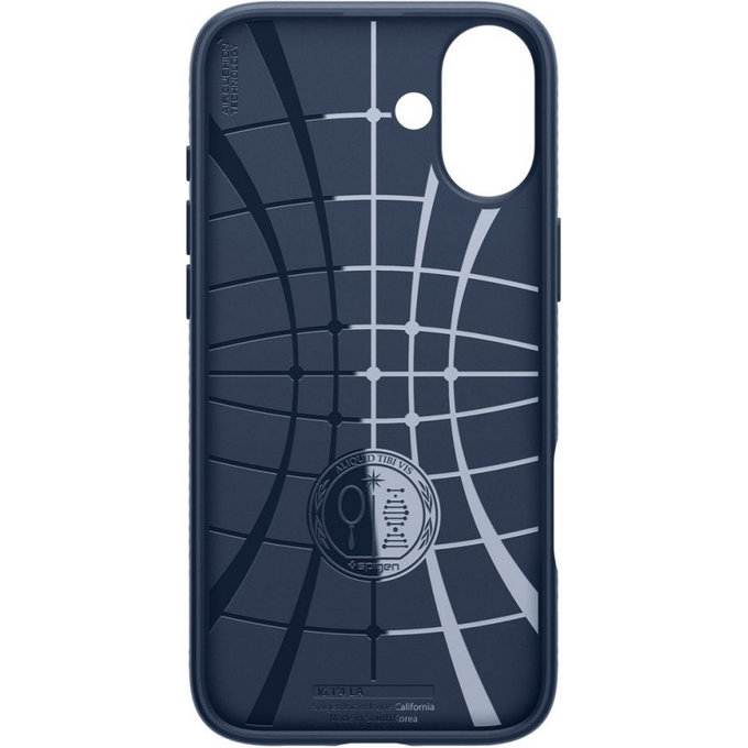 Custodia Liquid Air per iPhone 16, Navy Blue, Spigen