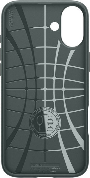 Custodia Liquid Air per iPhone 16, Abyss Green, Spigen