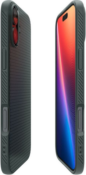 Custodia Liquid Air per iPhone 16, Abyss Green, Spigen