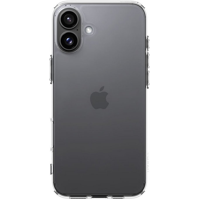 Custodia Ultra Hybrid per iPhone 16, Crystal Clear, Spigen