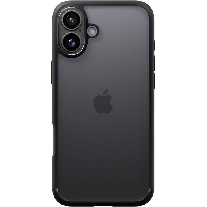 Custodia Ultra Hybrid per iPhone 16, Matte Black, Spigen