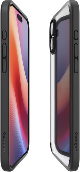 Custodia Ultra Hybrid per iPhone 16, Matte Black, Spigen