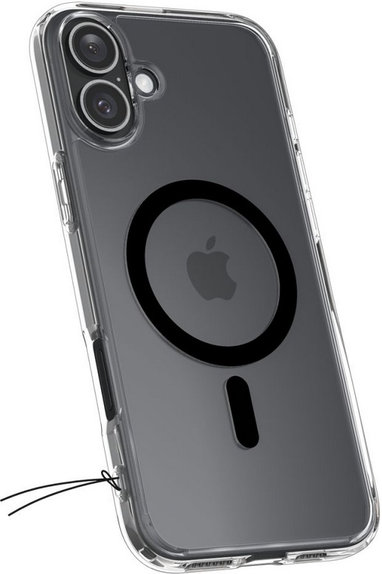 Custodia Ultra Hybrid con MagSafe per iPhone 16, Black, Spigen