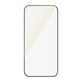 Vetro temperato UWF Eyecare con applicatore per iPhone 16 Plus/15 Plus, Nero, PanzerGlass
