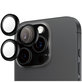 Protezione obiettivo Hoops per iPhone 16 Pro Max/16 Pro, Nero, PanzerGlass