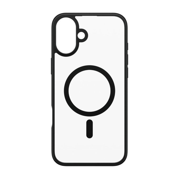 Custodia HardCase con MagSafe per iPhone 16 Plus, Nero, PanzerGlass