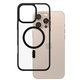 Custodia HardCase con MagSafe per iPhone 16 Pro Max, Nero, PanzerGlass