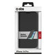 Custodia Book Wallet Smooth per iPhone 16 Pro, Black, SBS