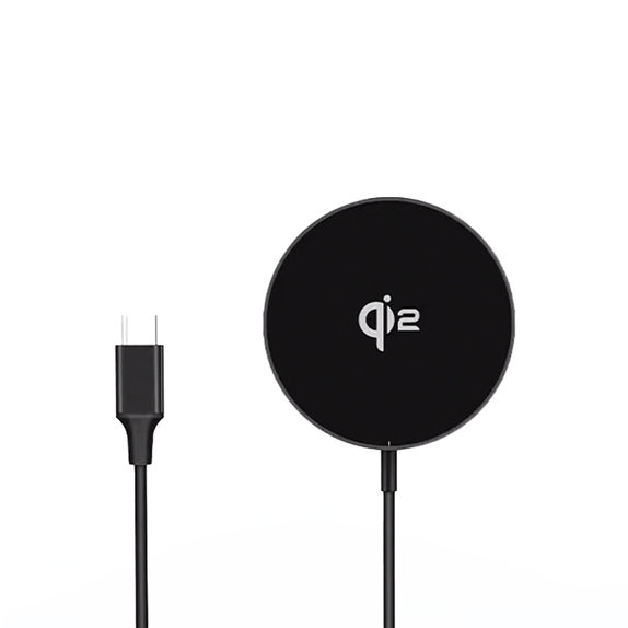 Caricatore MagSafe con Qi2, Black, FixPremium