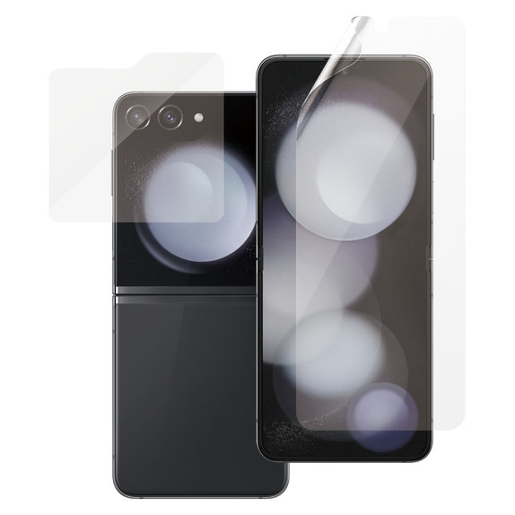 Pellicola protettiva UWF e vetro temperato per Samsung Galaxy Z Flip6, Trasparente, SAFE by PanzerGlass