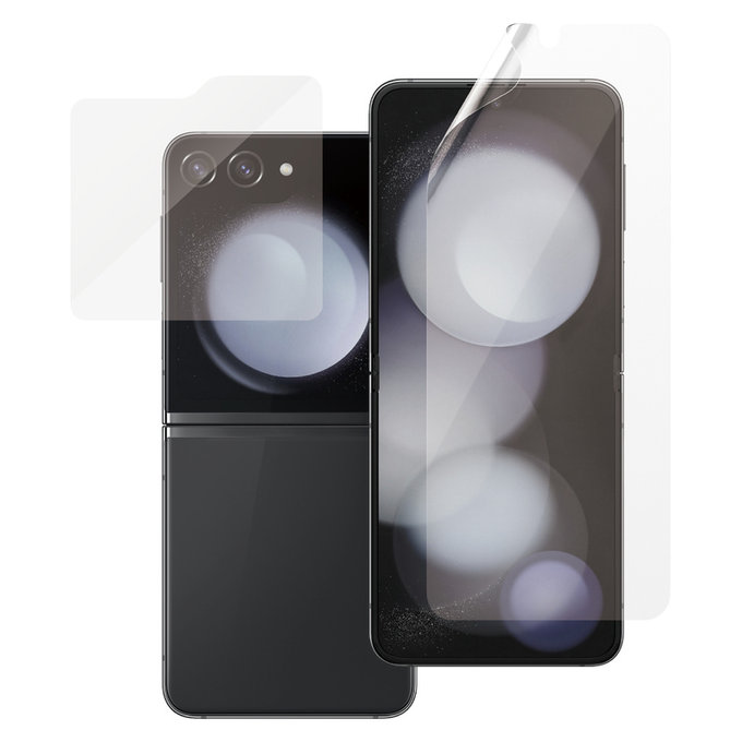 Pellicola protettiva UWF e vetro temperato per Samsung Galaxy Z Flip6, Trasparente, SAFE by PanzerGlass