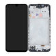 Schermo per Samsung A16 5G, Blue Black, Vetro touch con cornice, GH82-36143A, Genuine Service Pack