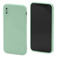 Custodia in silicone per iPhone X, XS, Green, FixPremium