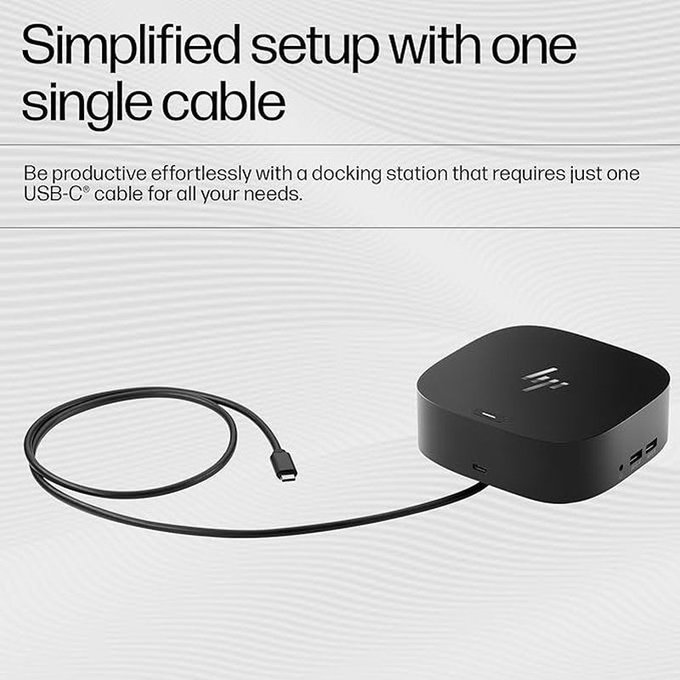 Docking Station USB-C G5, HP, Refurbished