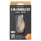 Bundle Hoops + Vetro temperato UWF + Hard Case D3O per Samsung Galaxy S24, PanzerGlass