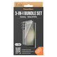 Bundle Hoops + Vetro temperato UWF + Hard Case D3O per Samsung Galaxy S24 Ultra, PanzerGlass
