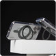 Cover Kickstand con MagSafe per iPhone 16 Plus, Nero, CARE