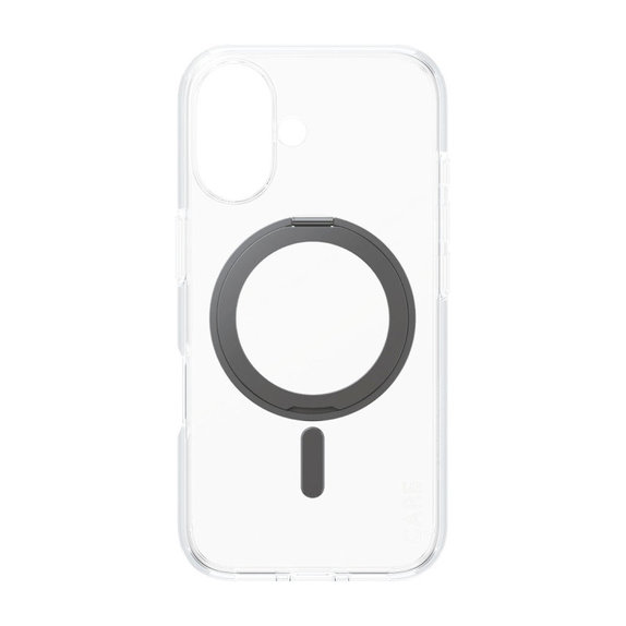 Cover Kickstand con MagSafe per iPhone 16, Nero, CARE
