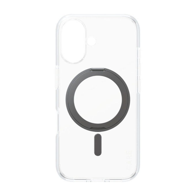 Cover Kickstand con MagSafe per iPhone 16, Nero, CARE