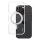 Cover Kickstand con MagSafe per iPhone 16 Pro, Argento, CARE