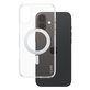 Cover Kickstand con MagSafe per iPhone 16 Plus, Argento, CARE