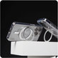 Cover Kickstand con MagSafe per iPhone 16 Pro Max, Argento, CARE
