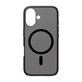 Cover Smokey con MagSafe per iPhone 16, Nero, CARE