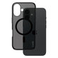 Cover Smokey con MagSafe per iPhone 16, Nero, CARE